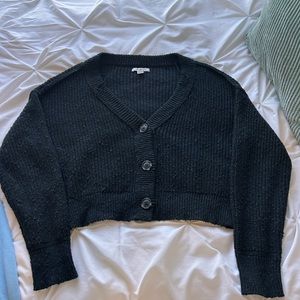 american eagle button up cardigan/sweater